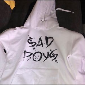 S.A.D Boys Club OG White Hoodie